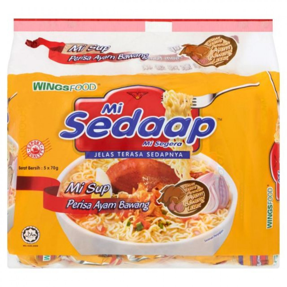 mi sedaap mi sup perisa ayam bawang (5x70g) mi sedaap mi sup perisa ayam bawang (5x70g)