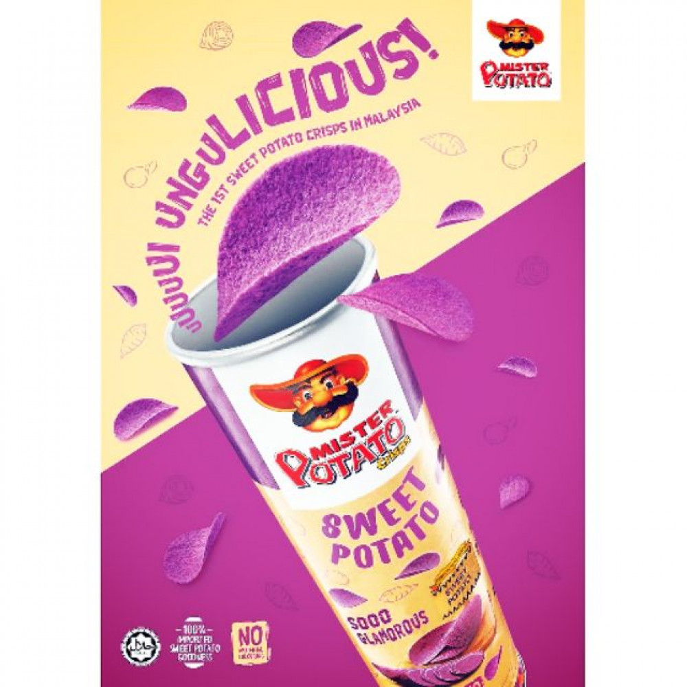 MISTER POTATO CRISPS 130G UBI KELEDEK MISTER POTATO CRISPS 130G UBI KELEDEK