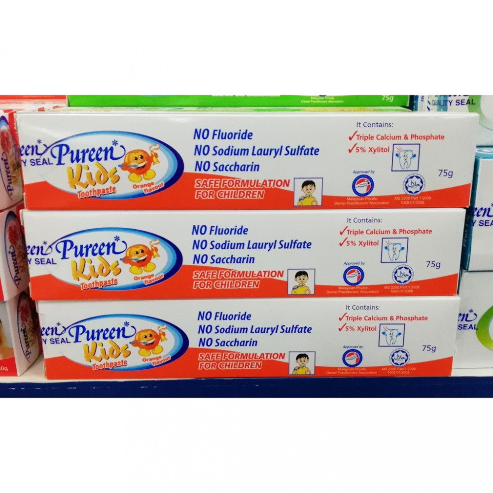 PUREEN KIDS TOOTHPASTE 75g PUREEN KIDS TOOTHPASTE 75g