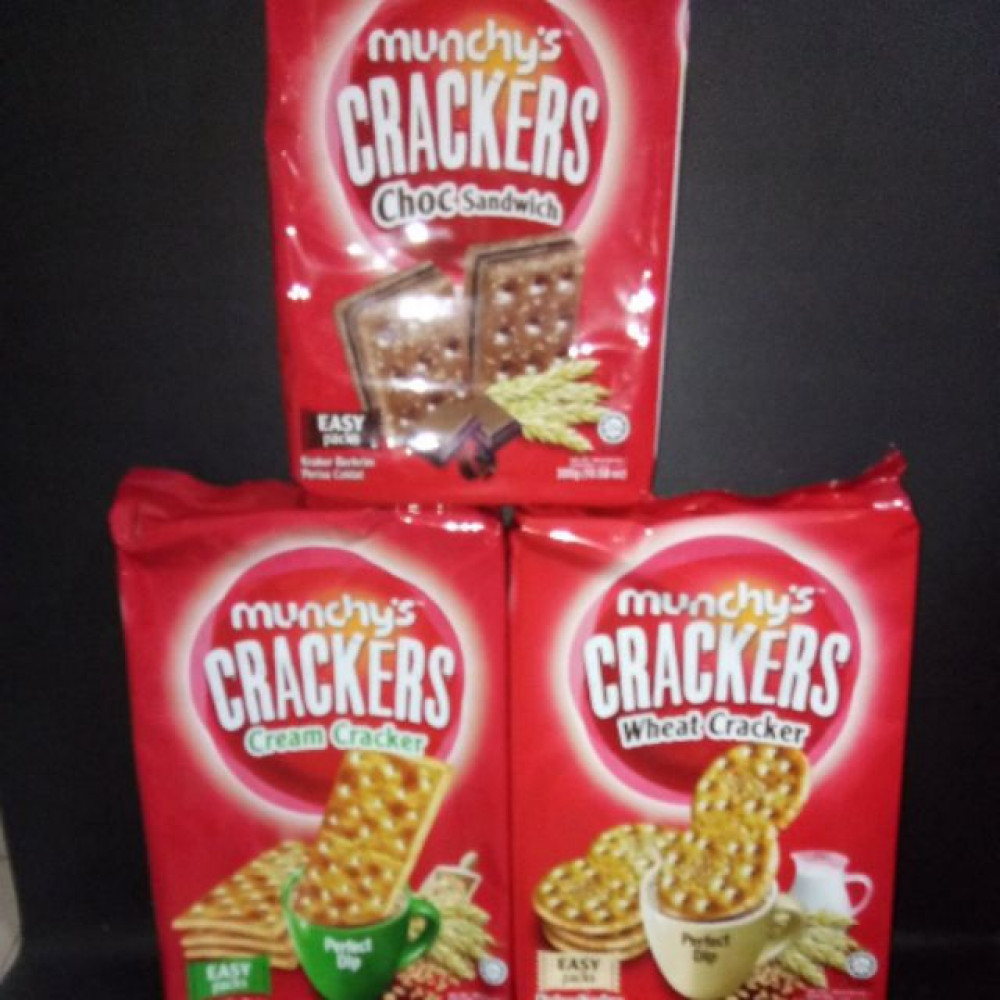 MUNCHY'S CRACKERS 300G MUNCHY'S CRACKERS 300G
