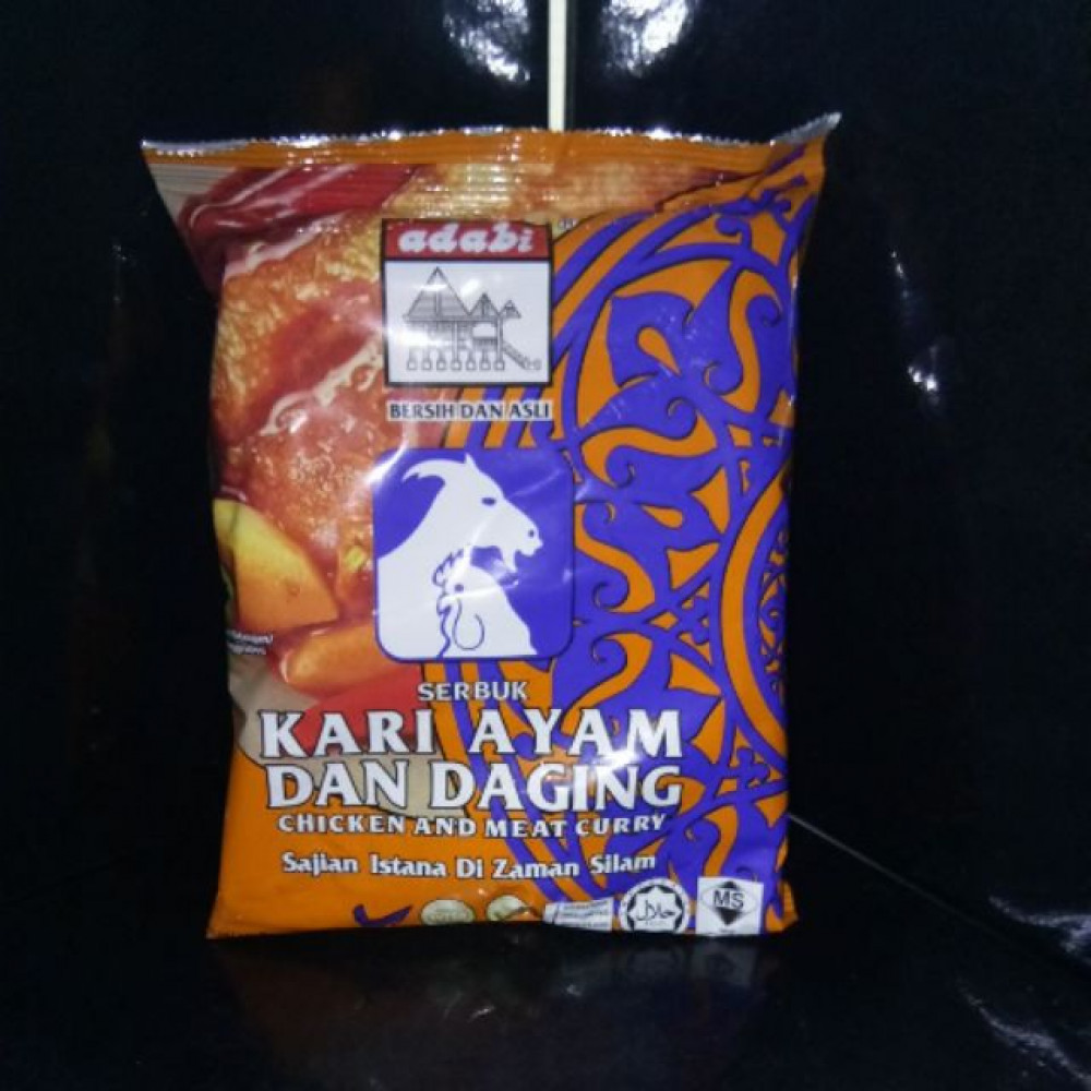 ADABI KARI AYAM & DAGING 250G ADABI KARI AYAM & DAGING 250G