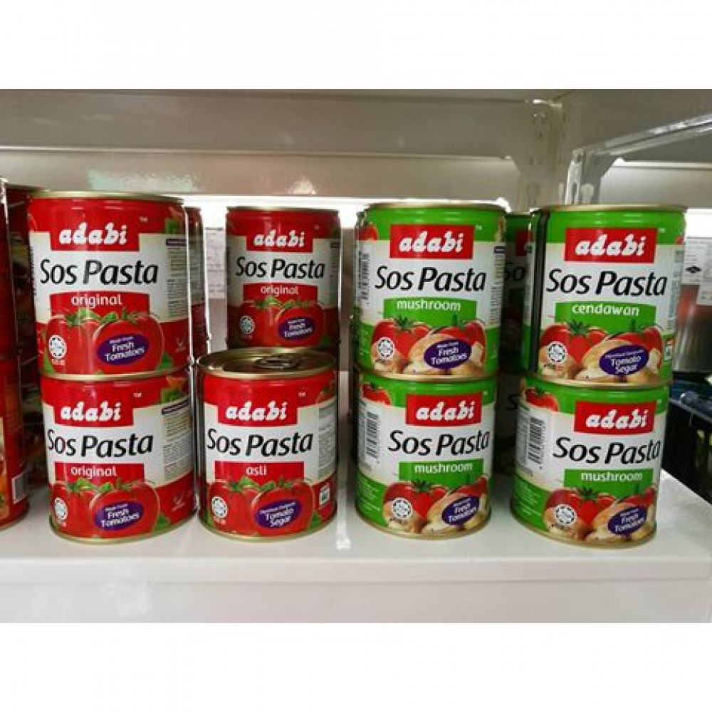 ADABI SOS PASTA ORIGINAL/MUSHROOM 300G ADABI SOS PASTA ORIGINAL/MUSHROOM 300G