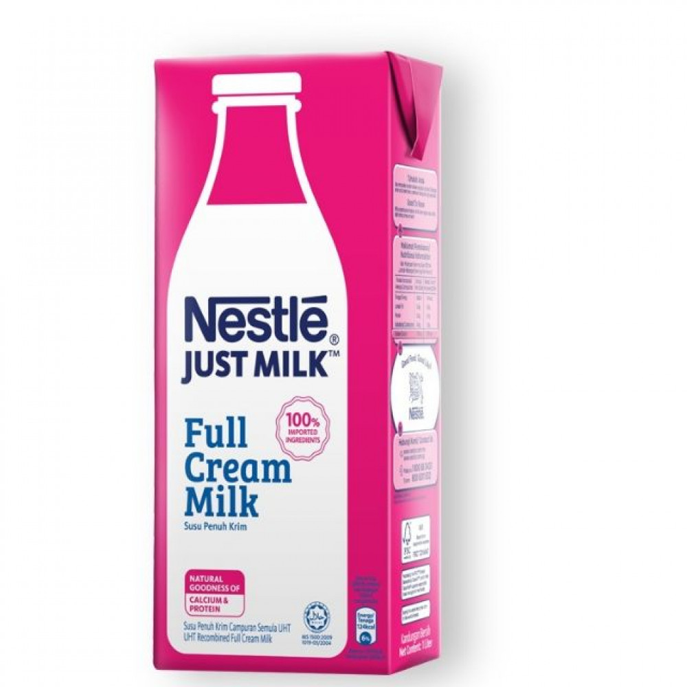 Nestle Just Milk Full Cream 1L Nestle Just Milk Full Cream 1L