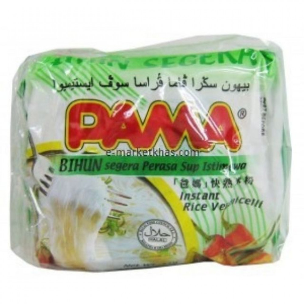 Pama Bihun Segera Perasa Sup Istimewa 5x55g Pama Bihun Segera Perasa Sup Istimewa 5x55g