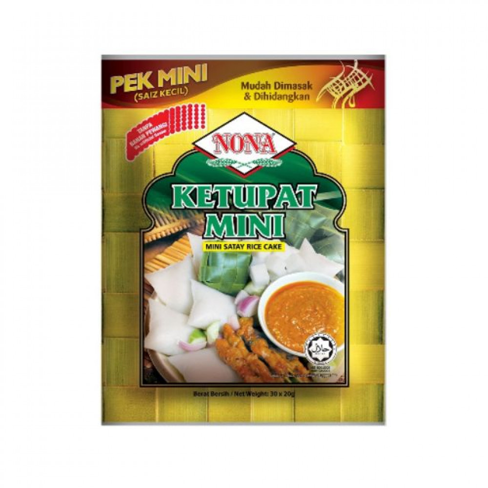 Nona Ketupat Mini 30x20g Nona Ketupat Mini 30x20g