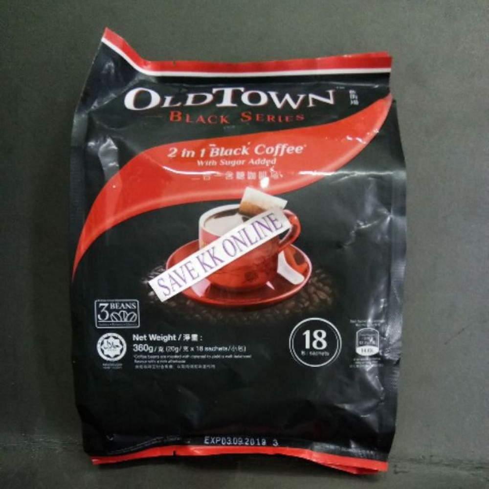 OLD TOWN BLACK SERIES 2IN1 BLACK COFFEE OLD TOWN BLACK SERIES 2IN1 BLACK COFFEE