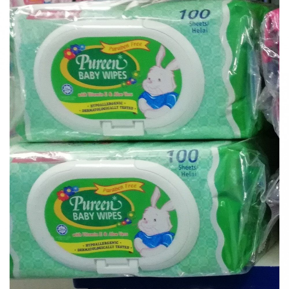 PUREEN BABY WIPES 100s PUREEN BABY WIPES 100s