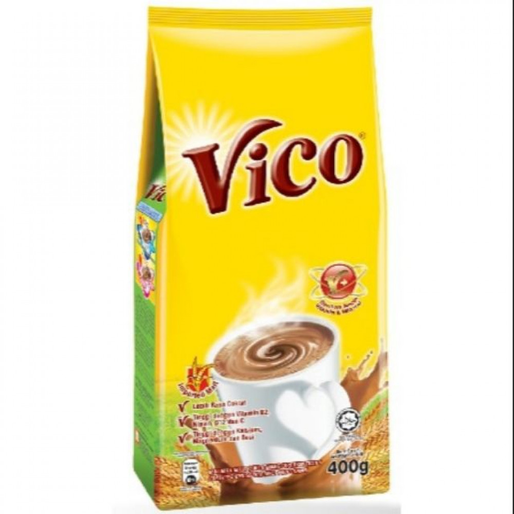 VICO CHOCOLATE MALT POUCH 400G VICO CHOCOLATE MALT POUCH 400G