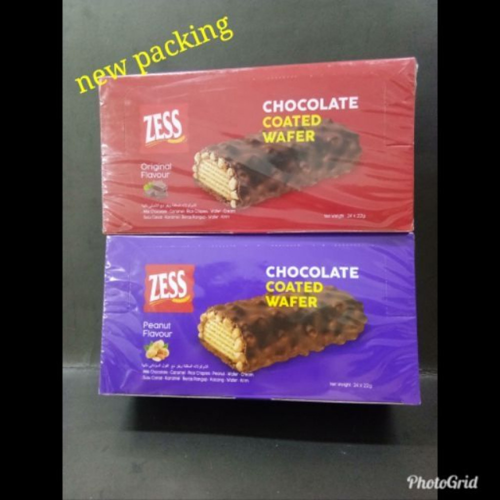 ORIENTAL ZESS CHOCOLATE WAFER (24S X 20G) CHOCOLATE/ORANGE/PEANUT ORIENTAL ZESS CHOCOLATE WAFER (24S X 20G) CHOCOLATE/ORANGE/PEANUT