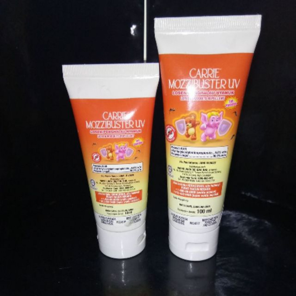 CARRIE MOZZIBUSTER UV LOTION 50ML/100ML CARRIE MOZZIBUSTER UV LOTION 50ML/100ML