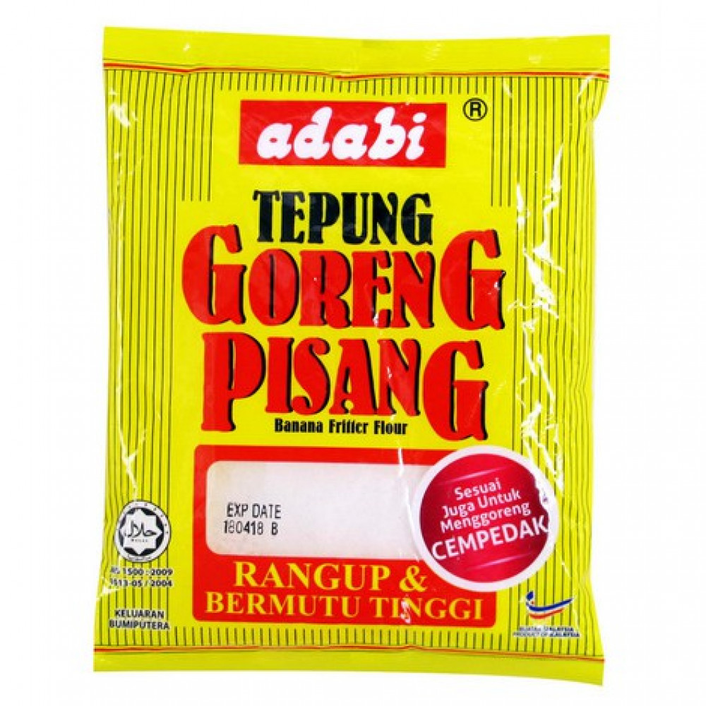 adabi tepung goreng pisang 1kg adabi tepung goreng pisang 1kg