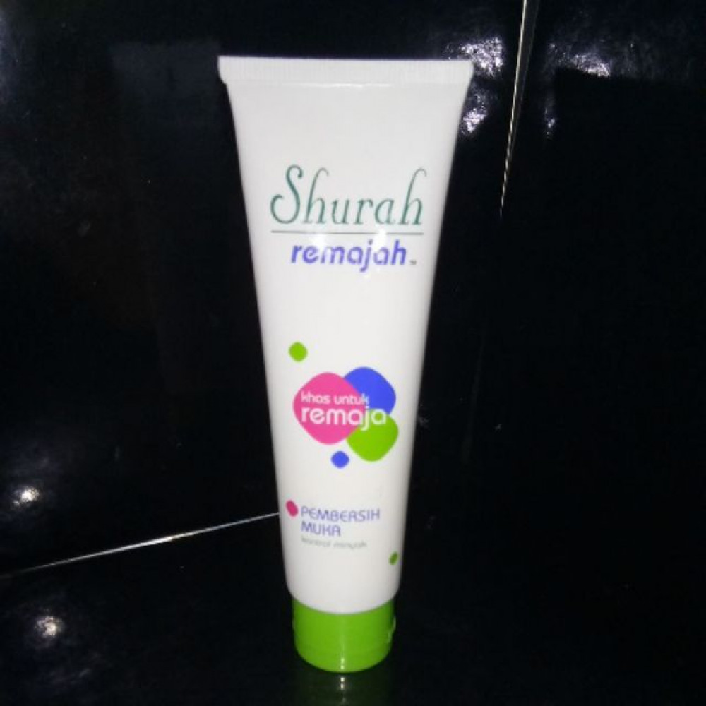 SHURAH PEMBERSIH MUKA REMAJA 100G SHURAH PEMBERSIH MUKA REMAJA 100G