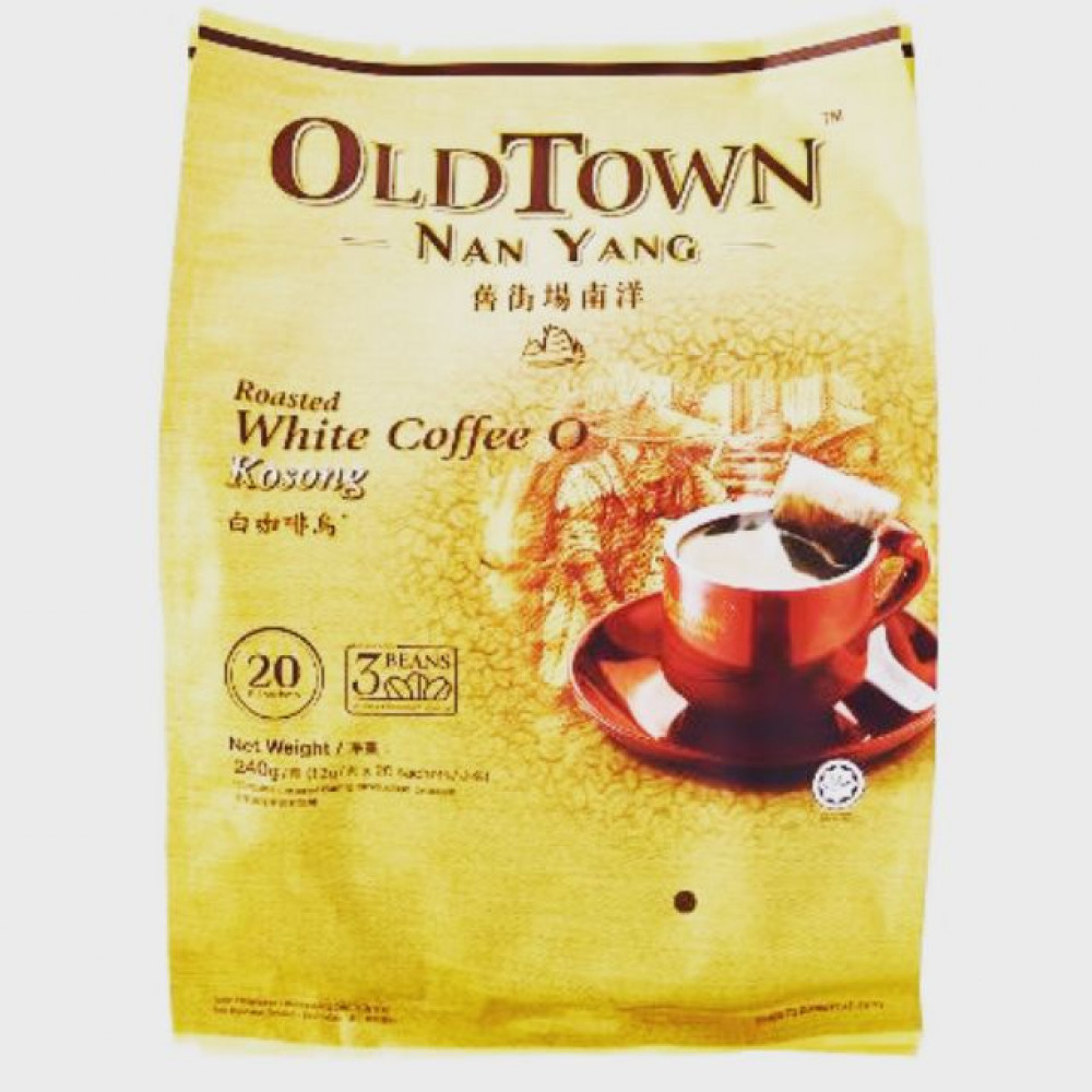OldTown Nan Yang White Coffee O No Sugar Added (12g x 20sac) OldTown Nan Yang White Coffee O No Sugar Added (12g x 20sac)