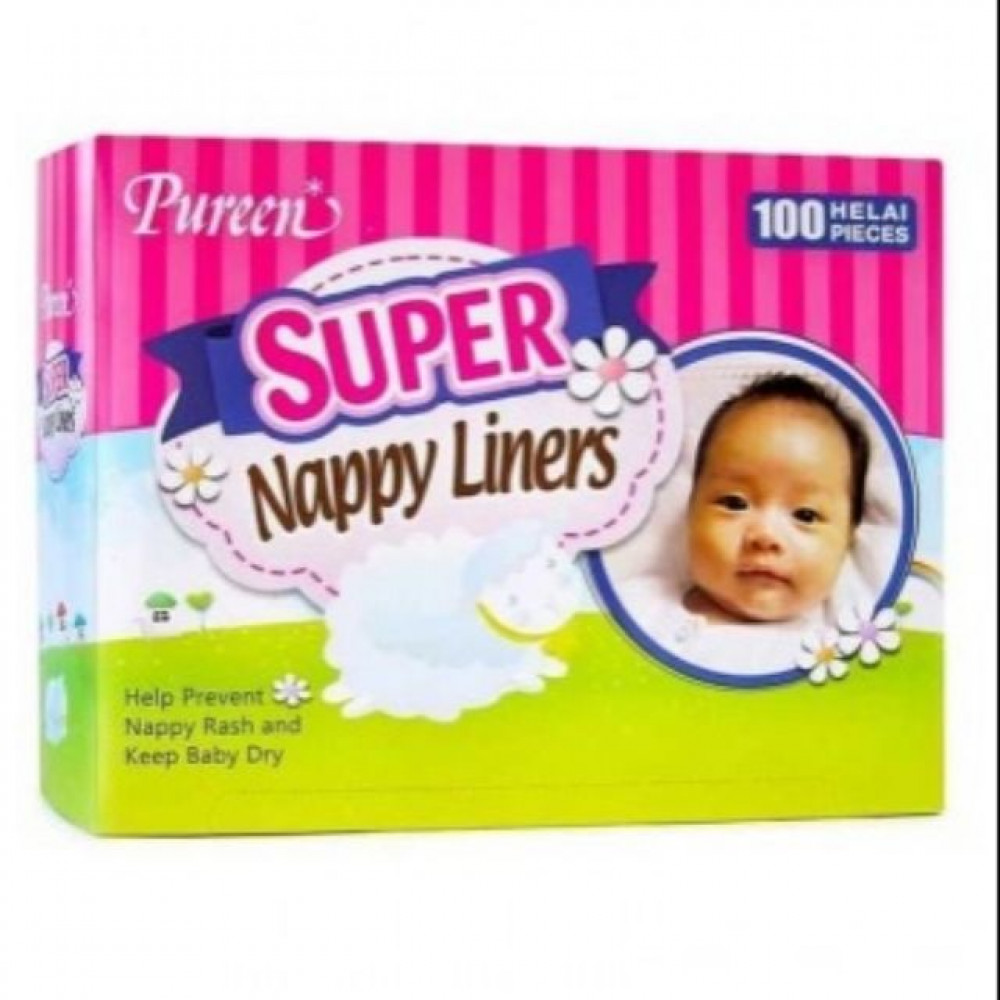 pureen super nappy liners 100pcs pureen super nappy liners 100pcs