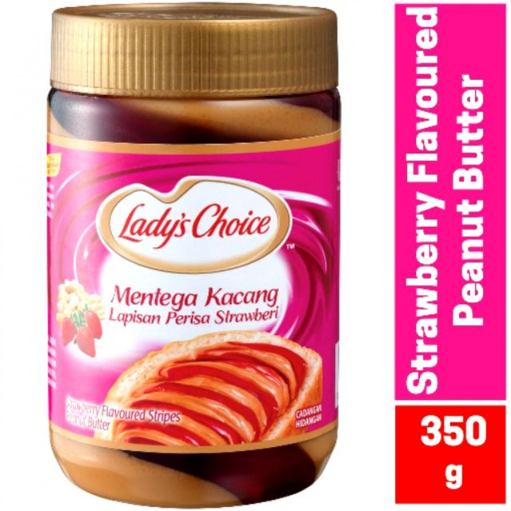 lady's choice stawberry peanut butter 350g lady's choice stawberry peanut butter 350g
