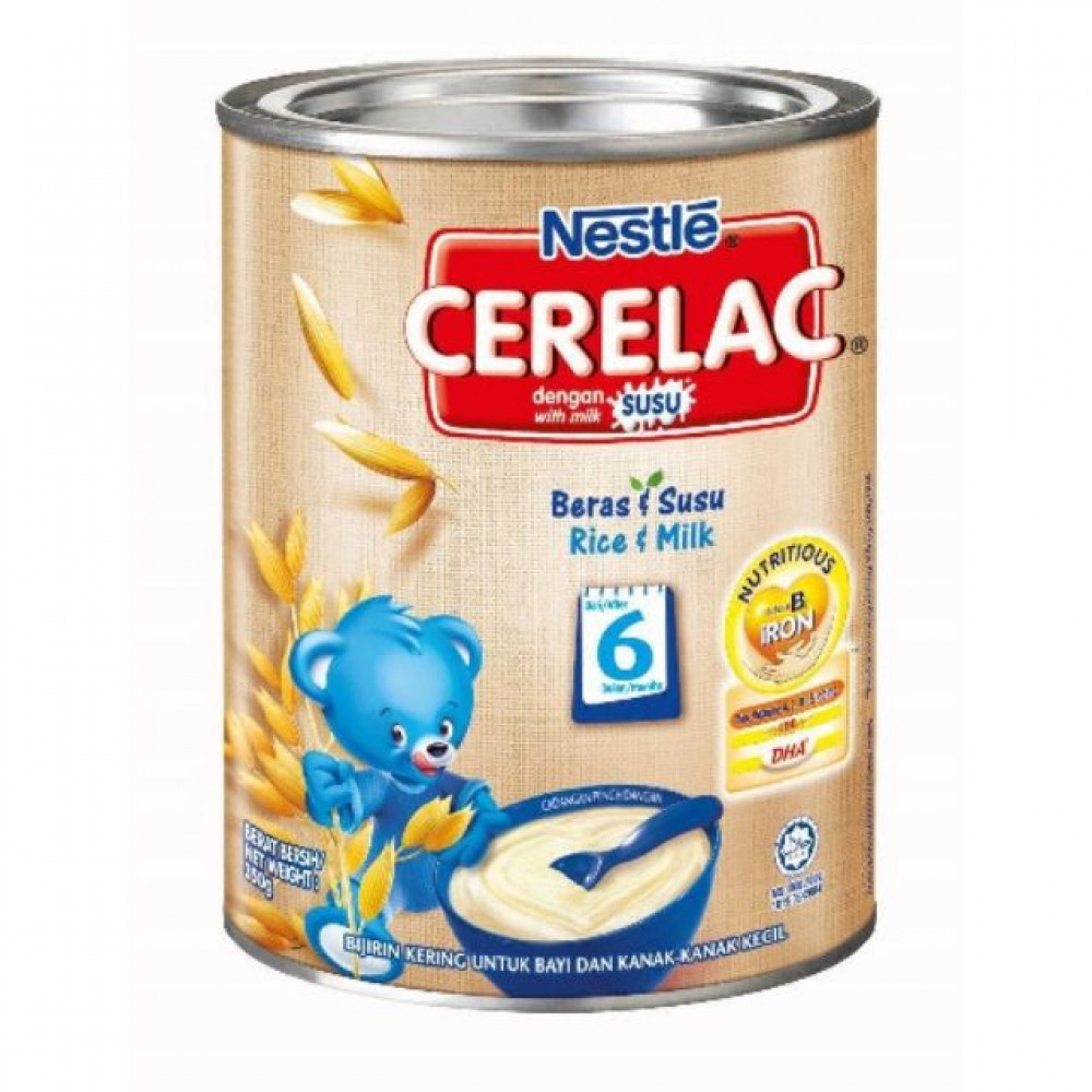 Nestle Cerelac Rice & Milk 350g Nestle Cerelac Rice & Milk 350g