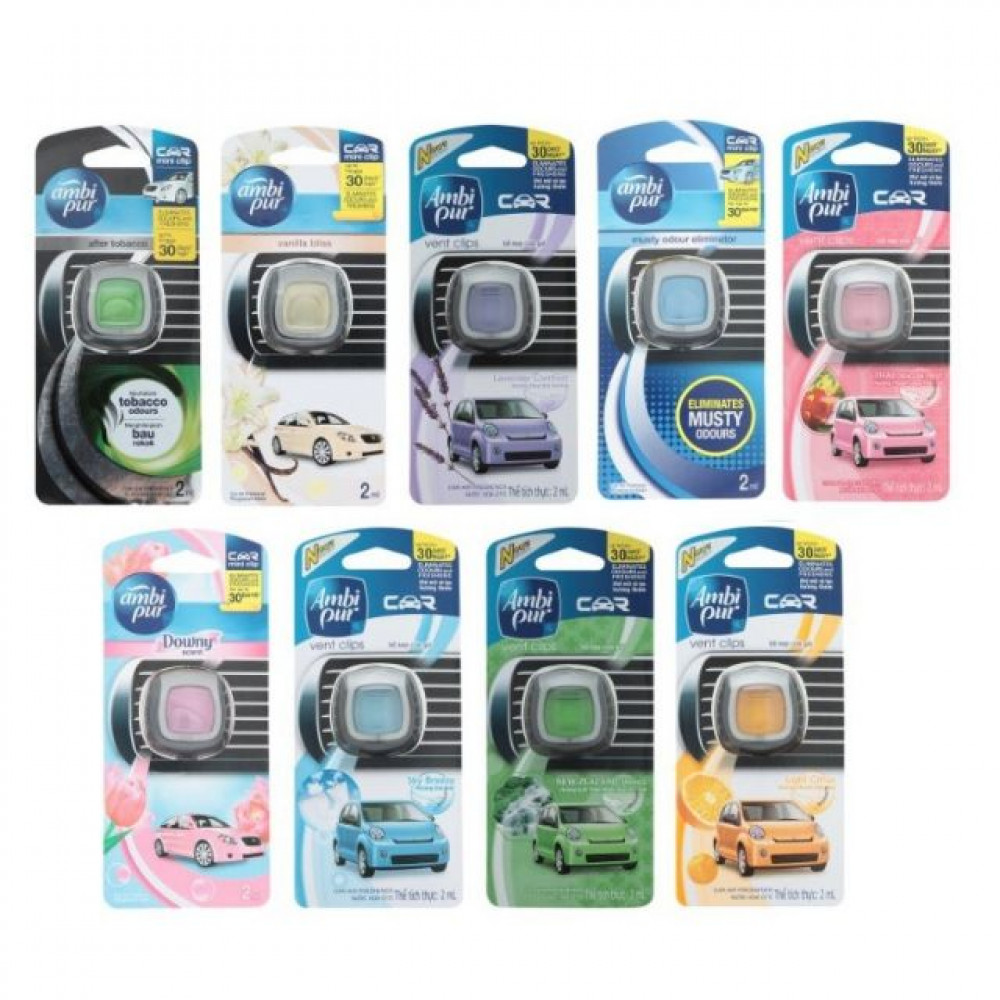 Ambi Pur Car Mini Clip 2ml Ambi Pur Car Mini Clip 2ml