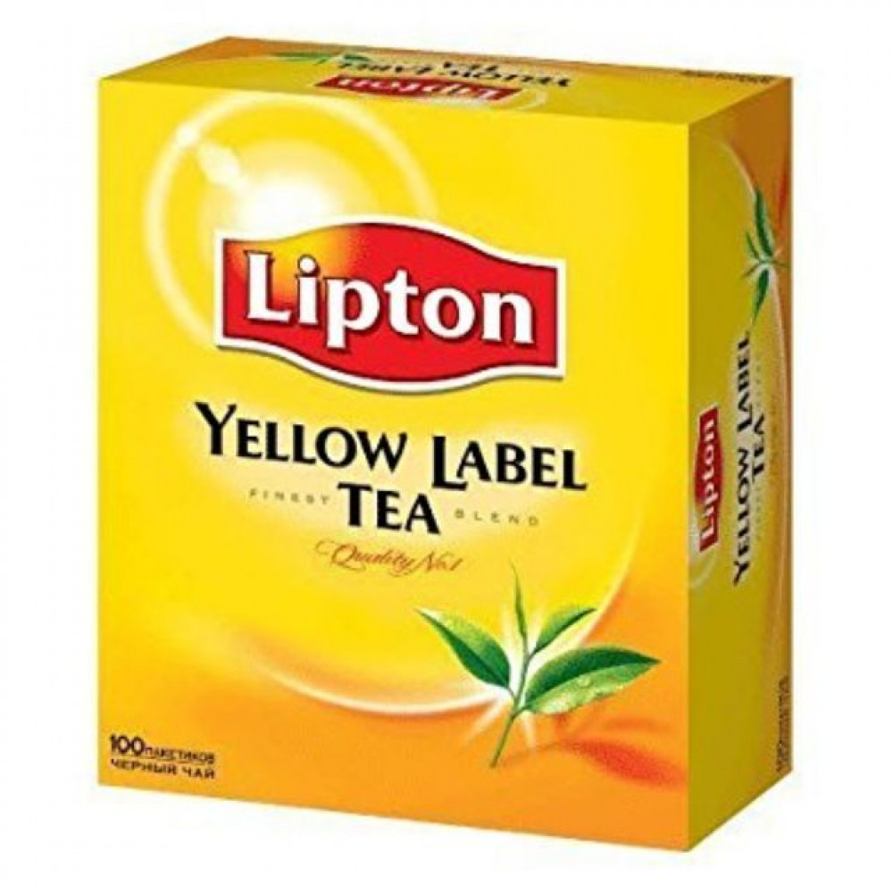LIPTON YELLON LABEL TEA 100 TEA BAGS LIPTON YELLON LABEL TEA 100 TEA BAGS