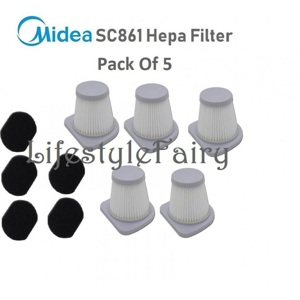 Midea SC861 HEPA Filter - Pack of 5 Midea SC861 HEPA Filter - Pack of 5