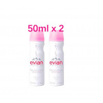 Evian Facial Spray 50ml x 2 Bottles