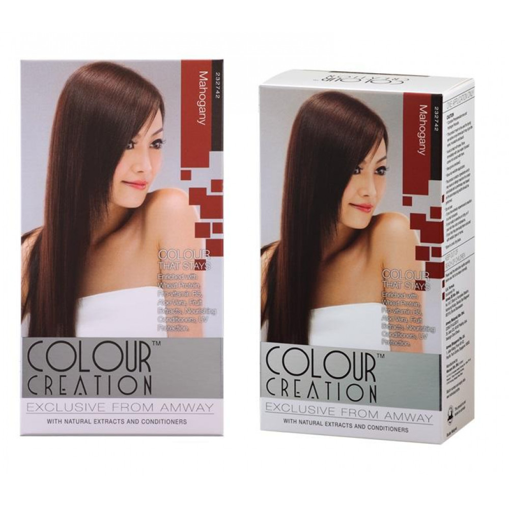 READY STOCK AMWAY COLOUR CREATION Permanent Hair Colours 150ml   持久染发素150毫升100original  Lazada