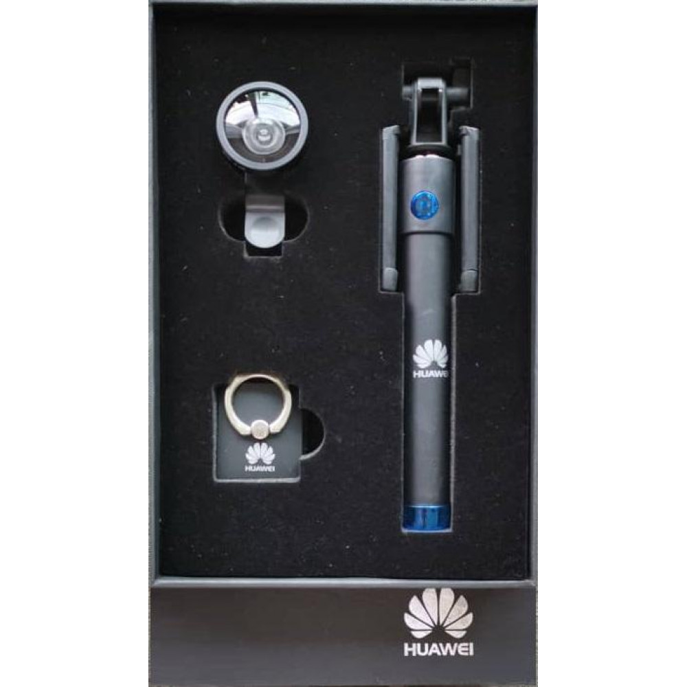 Huawei Selfie Stick & Wide Angle Lense Gift Set