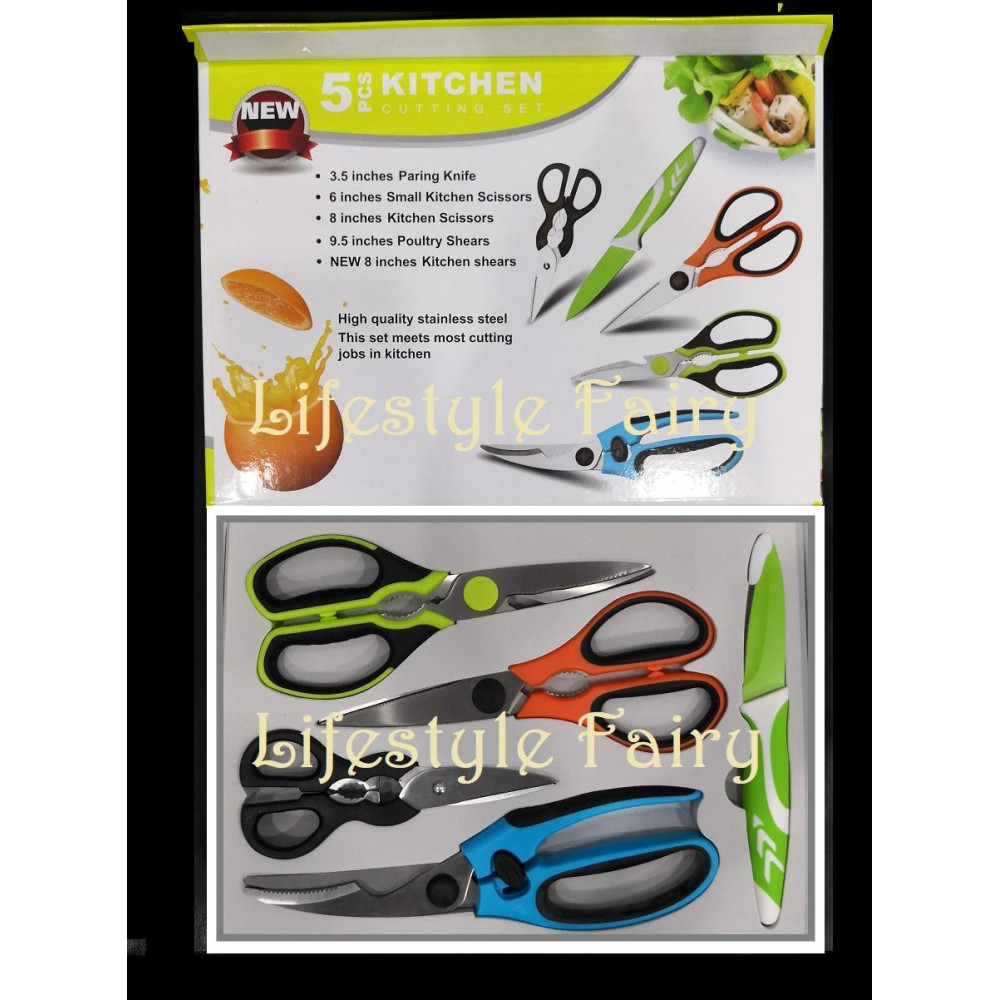 5pcs Kitchen Cutting Set