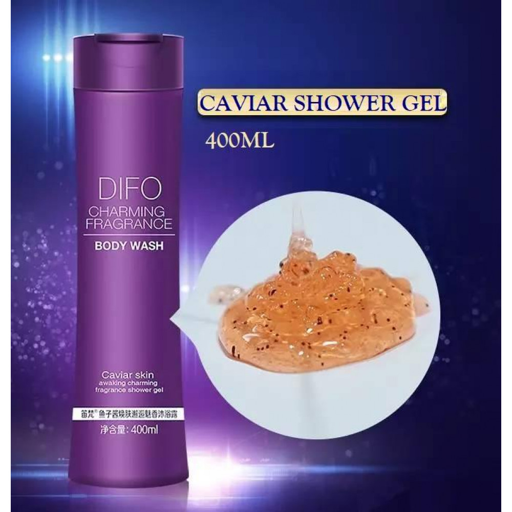 Difo Caviar Skin Awaking Charming Fragrance Shower Gel / Body Shampoo