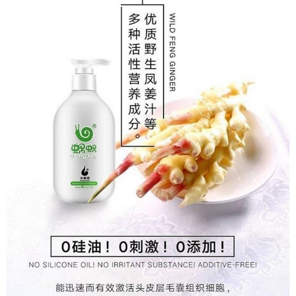 Wowo Pure Ginger Shampoo 300ml Wowo Pure Ginger Shampoo 300ml