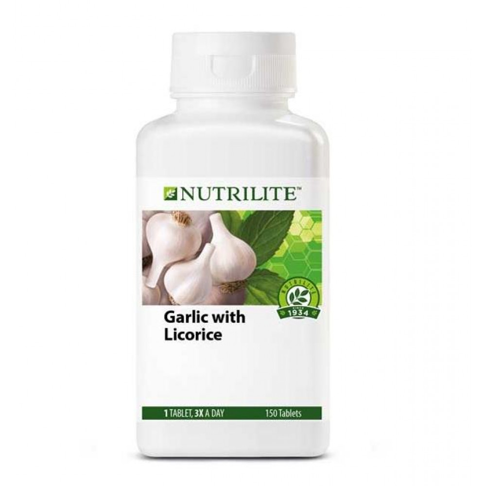 Amway NUTRILITE Garlic with Licorice (150 tab)