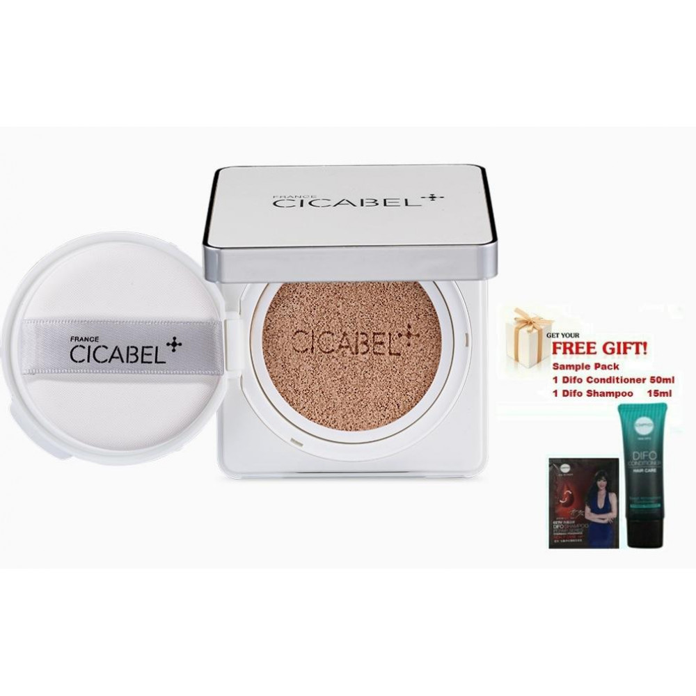 DIFO CICABEL FRANCE CC CUSHION 笛梵希卡贝尔气垫素颜CC霜 DIFO CICABEL FRANCE CC CUSHION 笛梵希卡贝尔气垫素颜CC霜