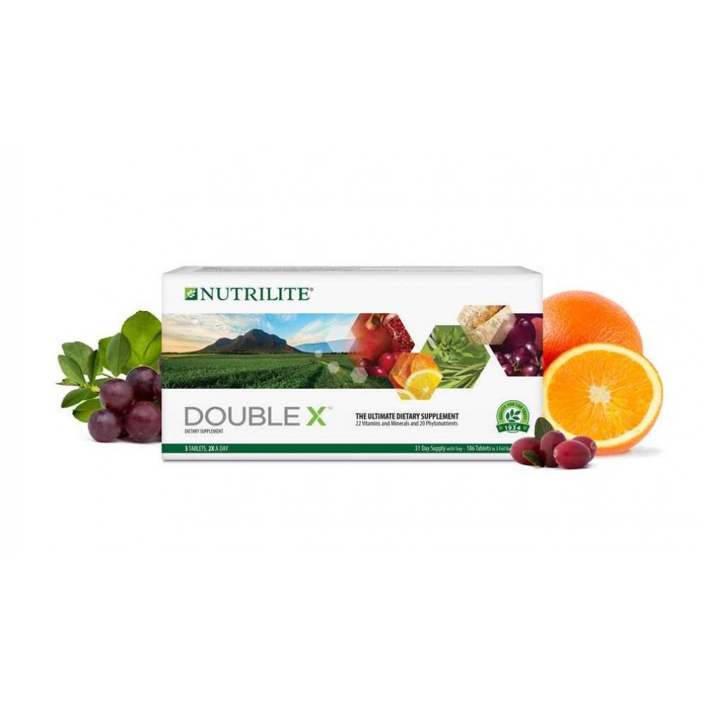 Amway NUTRILITE DOUBLE X Refill Multivitamin/Multimineral/Concentrate (31-day supply)