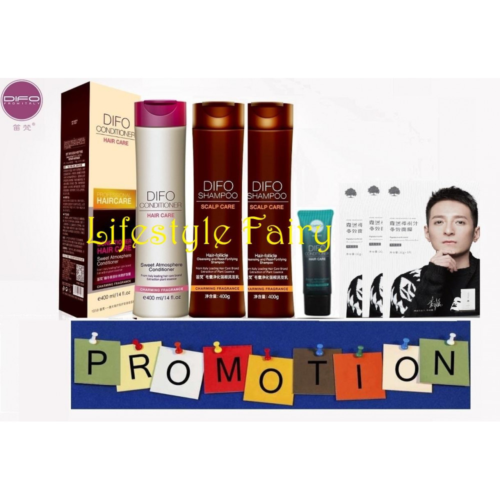 2 SETS DIFO SCALP CARE SHAMPOO & 1 CONDITIONER 2 SETS DIFO SCALP CARE SHAMPOO & 1 CONDITIONER