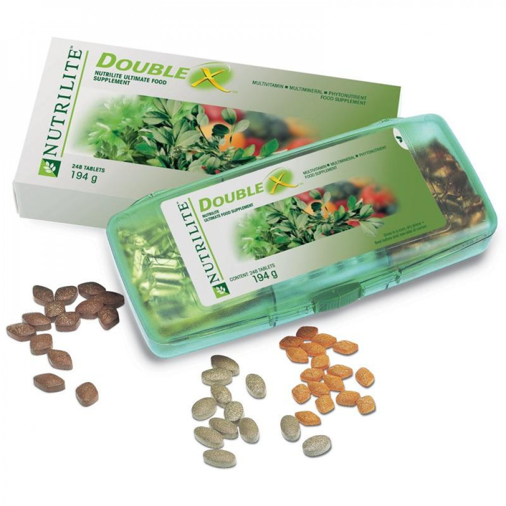 Amway NUTRILITE DOUBLE X Multivitamin/Multimineral/Concentrate (31-day supply) Amway NUTRILITE DOUBLE X Multivitamin/Multimineral/Concentrate (31-day supply)