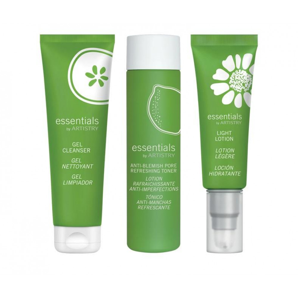 Amway essentials by ARTISTRY 3-Step Skin Care Set