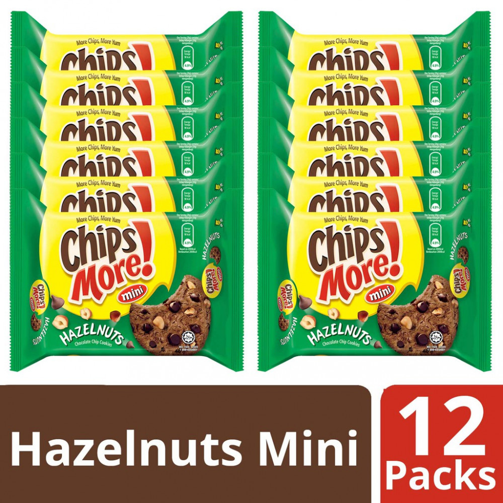 Chipsmore Hazelnuts Cookies (88g x 12) Chipsmore Hazelnuts Cookies (88g x 12)
