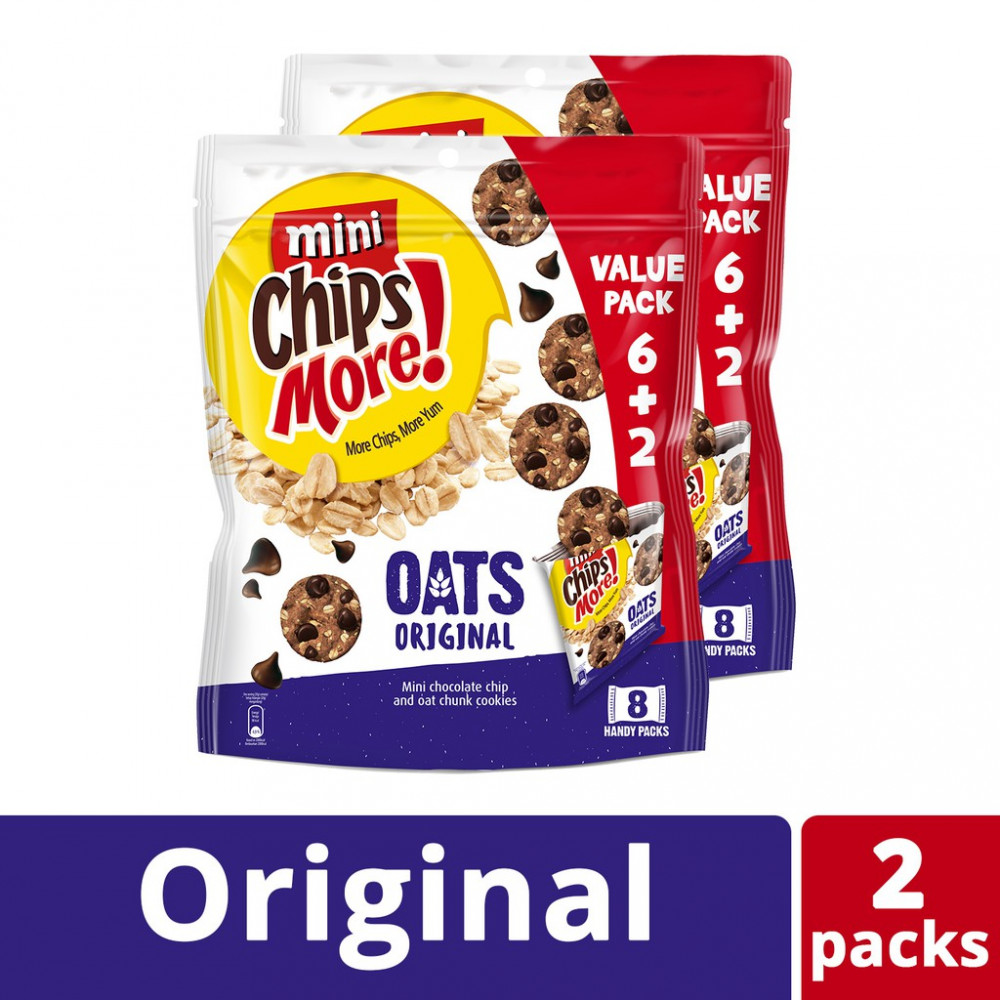 Chipsmore Oats Mini 8 Handy Multipack - Original (256g x 2) Chipsmore Oats Mini 8 Handy Multipack - Original (256g x 2)
