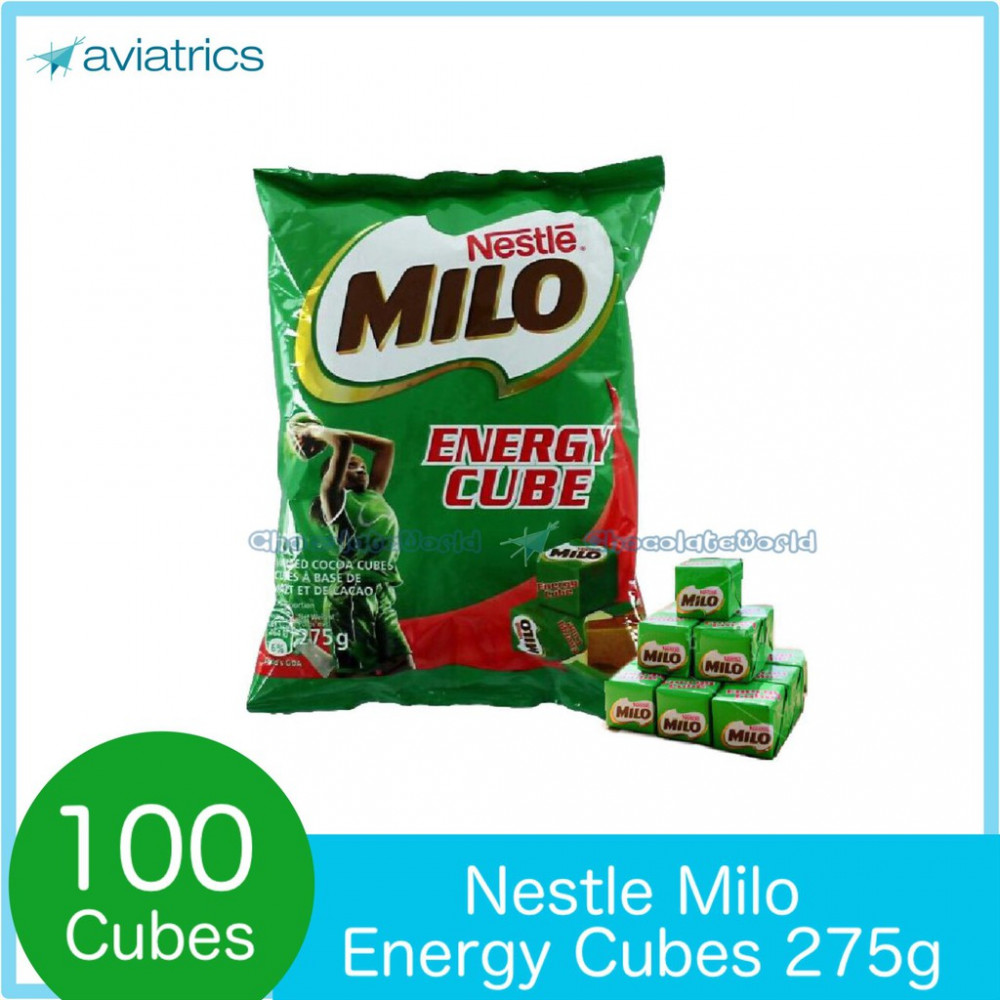 Milo Energy Cube 100pc Pack 275g Milo Energy Cube 100pc Pack 275g