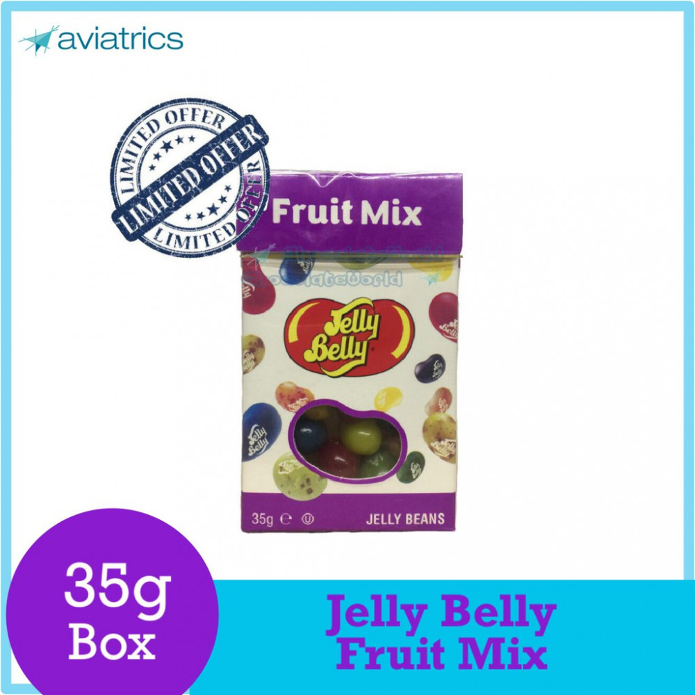 Jelly Belly Fruit Mix Flavours Beans 35g Jelly Belly Fruit Mix Flavours Beans 35g
