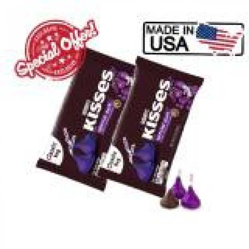 Hershey's Kisses Special Dark 2 X 340g (Made in USA) Hershey's Kisses Special Dark 2 X 340g (Made in USA)