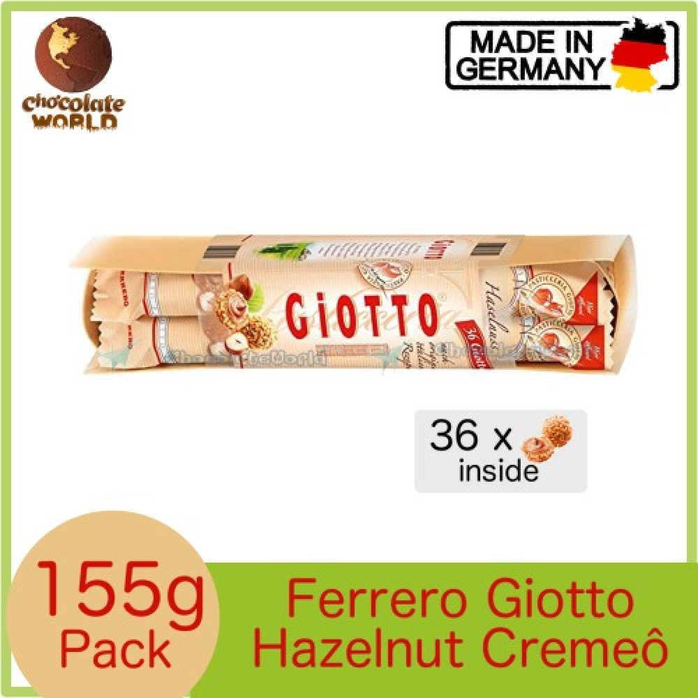 Ferrero Giotto Hazelnut Creme 155g (Made in Germany) Ferrero Giotto Hazelnut Creme 155g (Made in Germany)