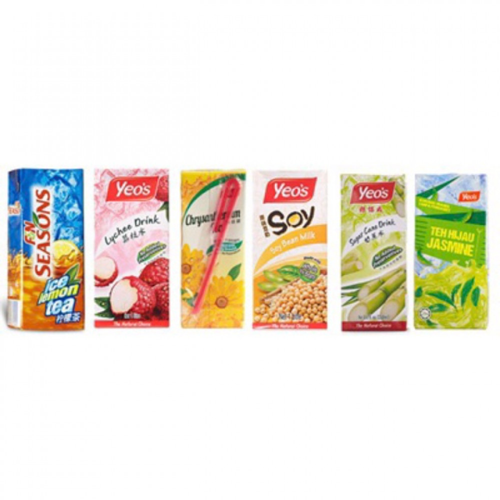 【200ml】Yeo’s Yeos Packet Drink 【200ml】Yeo’s Yeos Packet Drink