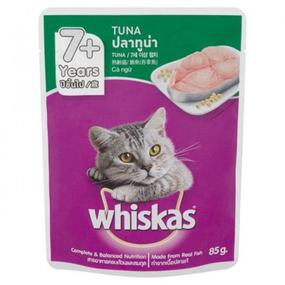 Whiskas 7+ Years Tuna 85g Whiskas 7+ Years Tuna 85g