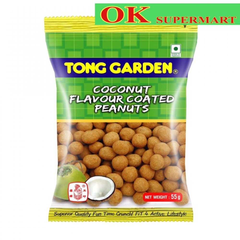 Tong Garden Coated Coconut Peanuts 55gm Tong Garden Coated Coconut Peanuts 55gm