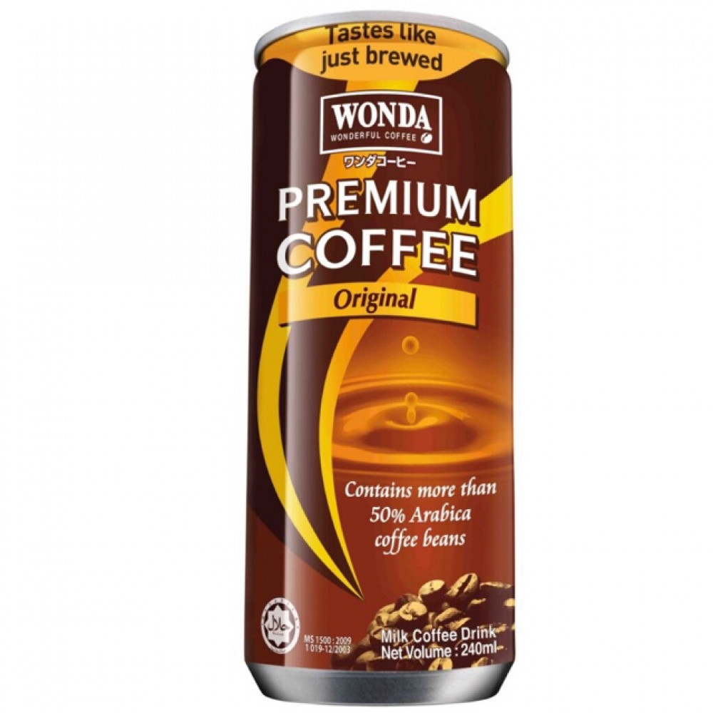 【240ml】Wonda Original Premium Coffee 【240ml】Wonda Original Premium Coffee