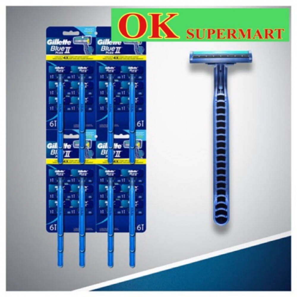 Gillette Blue 2 Plus 1pcs Gillette Blue 2 Plus 1pcs