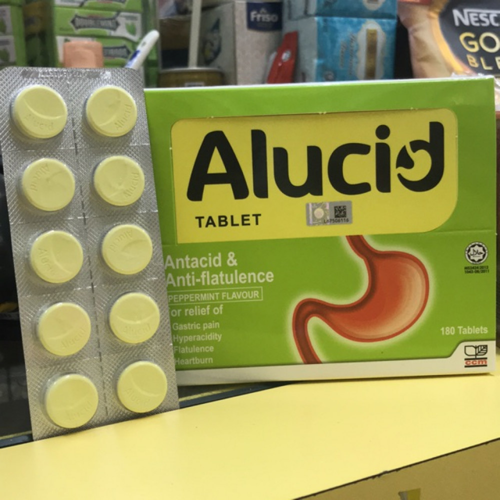Alucid Tablet 10’s Mint Flavour Alucid Tablet 10’s Mint Flavour