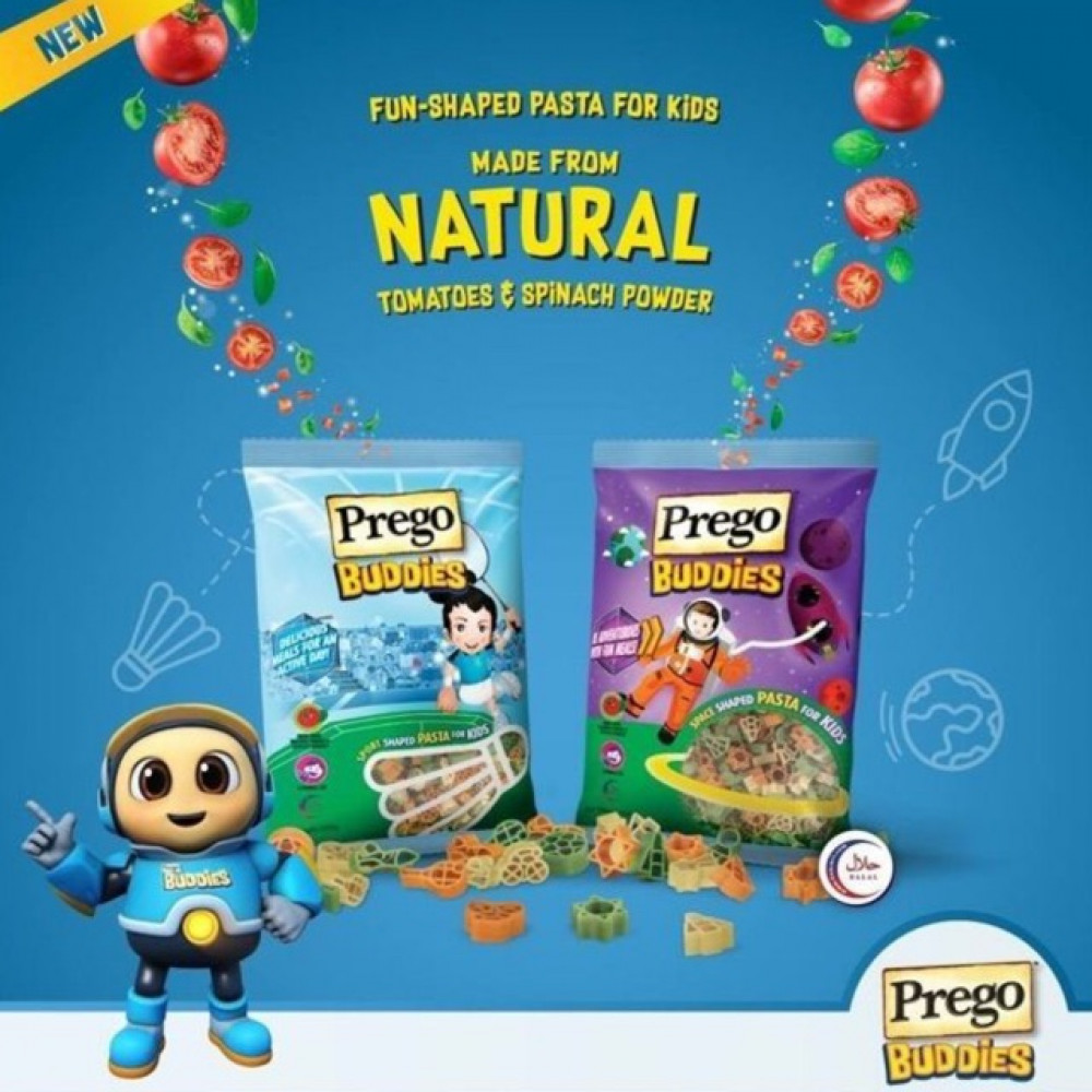 【200g】Prego Buddies Pasta For Kids 【200g】Prego Buddies Pasta For Kids