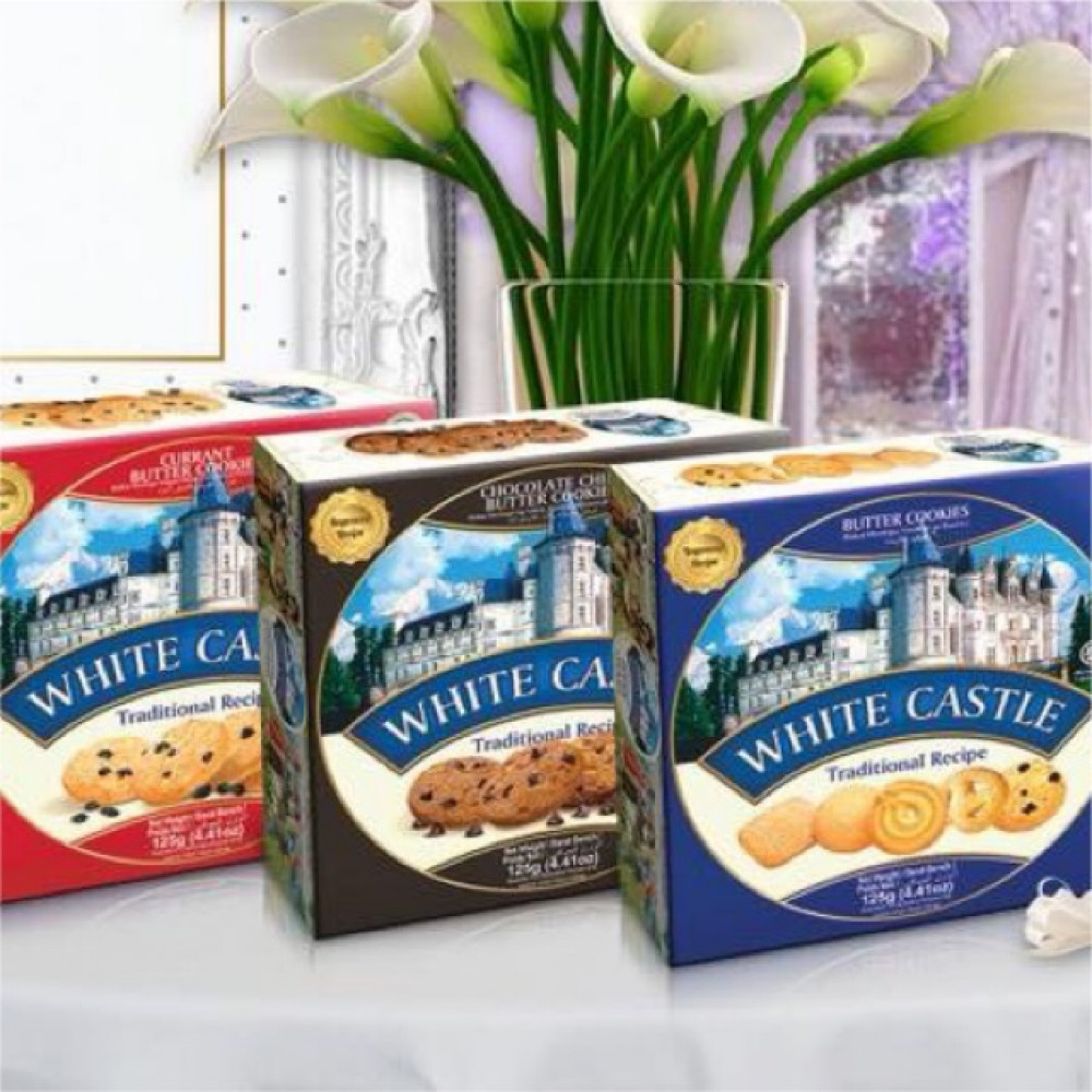 【90g】WHITE CASTLE Butter Cookies 【90g】WHITE CASTLE Butter Cookies