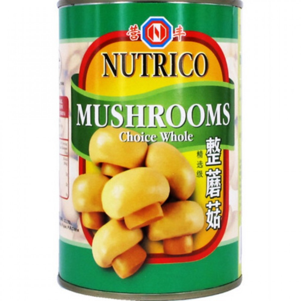 Nutrico Mushrooms Choice Whole 425g Nutrico Mushrooms Choice Whole 425g